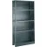 Tri-Boro T-Bolt 5 Shelf, 20 Ga Closed Solid Steel Shelving, Add On, 36"Wx12"Dx75"H, Dark Gray