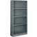 Tri-Boro T-Bolt 5 Shelf, 20 Ga Closed Solid Steel Shelving, Starter, 36"Wx12"Dx75"H, Dark Gray