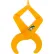 Rig-Master Pipe Tongs, 2000 Lbs. Capacity, Yellow, Steel, Fixed Diameter 8", 1.31" Opening
