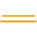 Rallonges de fourches Caldwell pour chariot élévateur FE4-60, 4" de largeur x 60" de longueur - Paire