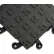 Wearwell® ErgoDeck® - Dalle solide haute résistance, épaisseur 7/8", dimensions 1,5' x 1,5', couleur noire - Lot de 10