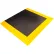 Kit polyvalent Wearwell® ErgoDeck® – Épaisseur 7/8", dimensions 7' x 3,5', couleur charbon avec bordure jaune