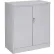 Armoire de rangement métallique Tennsco® à hauteur de comptoir, 36" de largeur x 18" de profondeur x 42" de hauteur, à monter soi-même, gris moyen