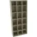Vestiaire Tennsco® à 18 casiers, 34-1/2" de largeur x 13-1/2" de profondeur x 78" de hauteur, couleur sable, entièrement soudé