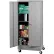 Armoire de rangement mobile Tennsco® Deluxe, 36" de largeur x 18" de profondeur x 78" de hauteur, gris clair, à monter