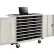 Chariot mobile de rangement et de recharge pour 24 ordinateurs portables, Chromebook™ et tablettes, couleur « Putty », certifié cETL, livré monté