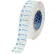 Étiquettes en polyester couleur Brady® B-494, 0,5" de hauteur x 1" de largeur, bleu/blanc, 3 000 par rouleau