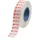 Brady® B-494 Color Polyester Labels 0.5"H x 1"W Red/White, 3000/Roll