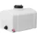 Réservoir de stockage en plastique RomoTech de 16 gallons 82123889 - À dôme et fond plat