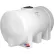 Réservoir de stockage en plastique RomoTech de 550 gallons 82124269 - Rond avec pieds de soutien