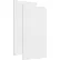 Triton Products High Density Fiberboard Pegboards, 24" x 48" x 1/4", White, Set of 2