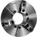 TMX™ A2-11 3-Jaw (2 Piece) Extra Heavy Duty Scroll Chuck, Forged Steel, 20" Dia.