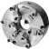 Mandrin à spirale TMX™ SET-TRU™ à 6 mâchoires (2 pièces), en acier forgé, dos lisse, diamètre 24-13/16"