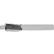 HSS Import Interchangeable Pilot Counterbore, Straight Shank HSS, 3 Flute, 9/32"