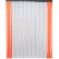Porte à lanières basse température Global Industrial™ - 5' de largeur x 8' de hauteur - PVC transparent lisse de 8"