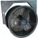 Ventilateur à tambour TPI 18" à haute vitesse avec support en Y, 3 000 CFM, 1/2 HP, 480 V, triphasé