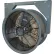 Ventilateur à tambour TPI 24" à haute vitesse avec support en Y, 5 290 CFM, 1/2 HP, 120 V, monophasé