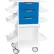 Chariot pour interventions de suture TrippNT™ Core CL avec porte coulissante à verrouillage, blanc avec Global Blue