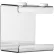 Porte-lingettes Kimwipe TrippNT® avec fixation magnétique, petit modèle, transparent