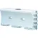 Barrière de circulation VizCon Water-Wall™ avec goupille en T et goupille fendue, 72" de long x 18" de large x 32" de haut, blanche