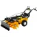 Lame à neige à pousser SnowEx SS-4000 avec balayeuse rotative