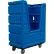 Chariot de manutention de vrac TechStar Plastics Starcart™, 46 pi³, bleu