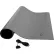 Transforming Technologies MT2500, tapis de table en caoutchouc, 72" x 36" x 0,06", gris