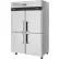 Réfrigérateur Turbo Air M3R47-4-N à porte pleine, 47 pieds cubes, en acier