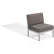 Oxford Garden® Travira Modular Side Chair, Stone