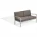 Oxford Garden® Travira Love Seat, Tekwood Natural, Stone