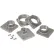 Boîte à bornes Hoffman TB3R201, type 3R 200 A, monophasée, 23,00 x 12,00 x 4,50 pouces, galvanisée/grise