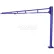 Gorbel® LD Free Standing Tool Solutions Jib Crane, 10' Span & 10' Height Under Boom, 150 Lb Cap