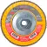 Disque à lamelles Encore, type 29, 4,5" x 5/8"-11, grain 36, céramique - United Abrasives - Réf. 72350 - Lot de 10