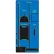 Panneau « Accuform Signs Clean & Mop Store-Board™ », en aluminium haute résistance, bleu sur fond noir