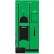 Panneaux publicitaires Accuform « Clean & Mop Store-Board™ », « Ultra Aluma-Lite », vert sur fond noir