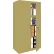Armoire de rangement Steel Cabinets USA, 5 étagères fixes, 36" de largeur x 24" de profondeur x 78" de hauteur, couleur « Tropic Sand », entièrement soudée