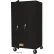 Armoire de rangement mobile Steel Cabinets USA, 48" de largeur x 24" de profondeur x 78" de hauteur, noire, entièrement soudée