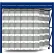 UNEX® SpeedCell® Ready Bay Pick Rack, modèle de base, format moyen, 244 cm (L) x 107 cm (P) x 244 cm (H), bleu/blanc