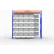 Kit UNEX® SpeedCell® avec grandes colonnes, pour baie de 96" de largeur x 42" de profondeur, blanc