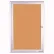 Panneau d'affichage extérieur fermé à une porte, 61 cm (L) x 91 cm (H), avec cadre arrondi, de United Visual Products