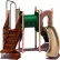 UPlay Today™ Deer Creek Commercial Playground Playset, Natural (Green, Tan, Brown)