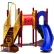 UPlay Today™ Deer Creek Commercial Playground Playset, Playful (Red, Yellow, Blue)
