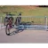 Portable Traditional Bike Rack, 20-Bike Capacity, Double Sided, 10' Long