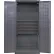 Armoire à tiroirs modulable Global Industrial™, 36" de largeur x 24" de profondeur x 78" de hauteur, grise, 4 tiroirs