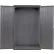 Global Industrial™ Configurable Bin & Shelf Cabinet, 48"W x 24"D x 78"H, Gray