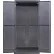 Armoire modulable Global Industrial™ entièrement équipée de panneaux perforés, 36" de largeur x 24" de profondeur x 78" de hauteur, grise