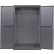 Armoire à panneaux perforés configurable Global Industrial™, 48" de largeur x 24" de profondeur x 78" de hauteur, grise