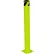 Steel Safety Bollard, 36"H X 4-1/2" Dia, Powder-Coat, Fluorescent Yellow
