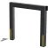 Vestil™ Dock Seal 11" Projection, 8'W x 8'H Door Opening, Black