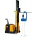 Porte-fûts/rotateur en acier Vestil™ monté sur palan, capacité de 1 500 lb